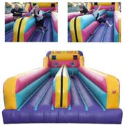 bungee run inflatable game